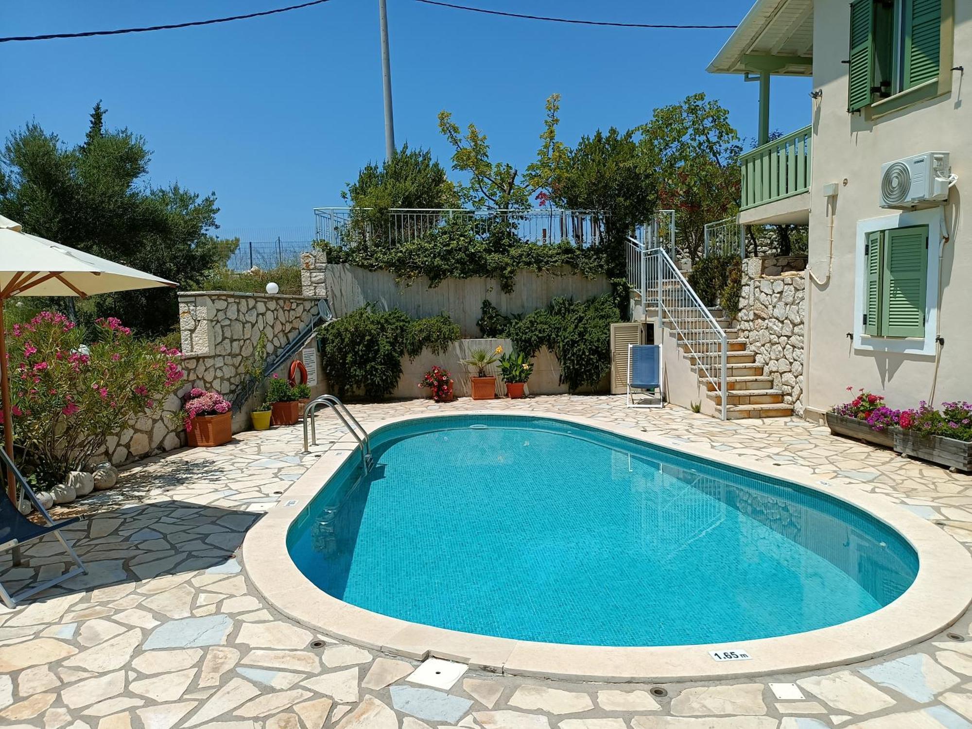 Deep Blue- Rosemary Sea View Apartamento Áyios Nikítas Exterior foto